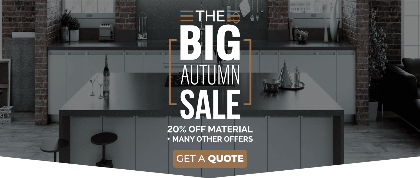 Kitchen Worktops Peterborough AUTUMN Sale Banner